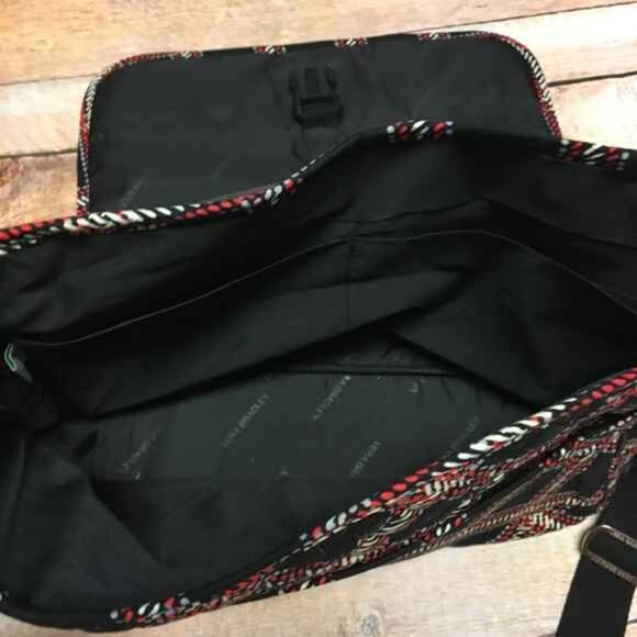 Vera Bradley Minsk Plaid Messenger Bag - Picture 7 of 9